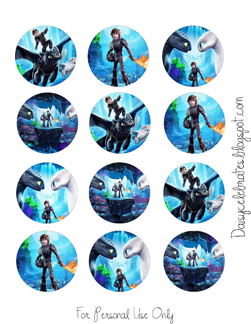 How to Train your Dragon Party Free Printable Mini Kit.