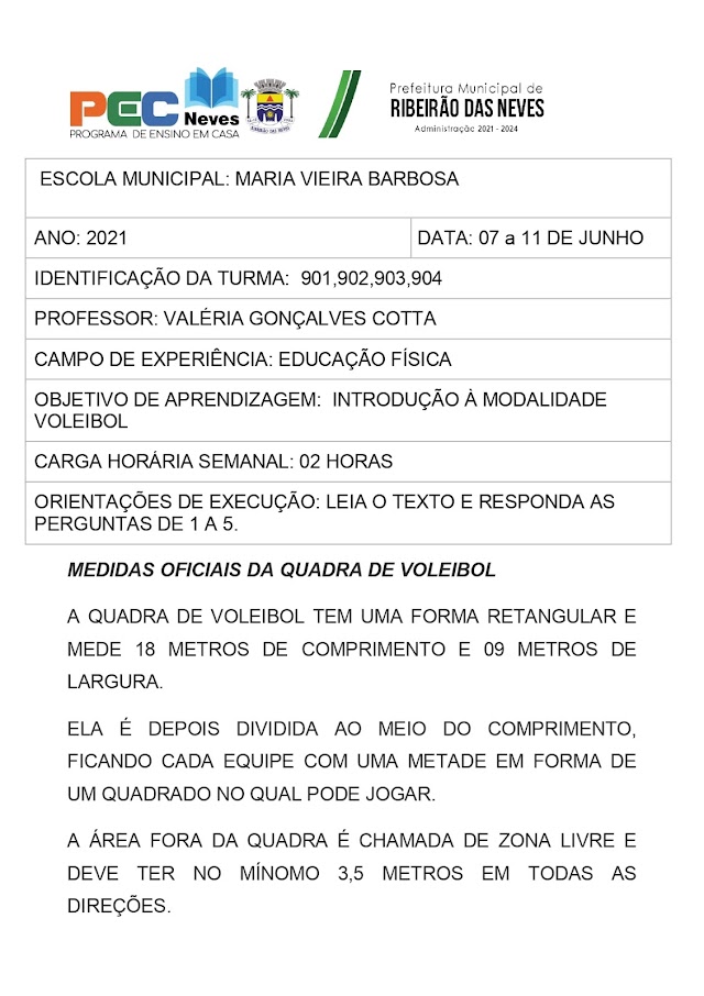 Professora Valéria - Educação Física - PNE