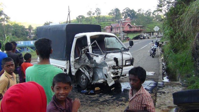 Lorry Accident Nuwara Eliya – Hatton