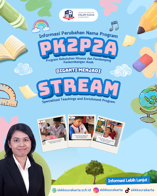 Pemberitahuan Perubahan Nama Program PK2P2A Menjadi STREAM