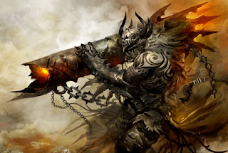 image: concept art from Guild Wars 2