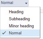 Add heading tags in blogger editor Add heading tags in blogger editor