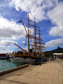 Boats in Rarotonga, The Cook Islands