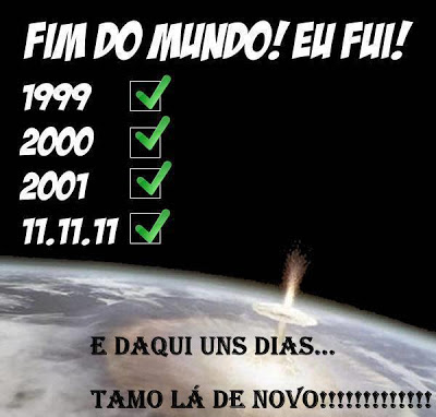 Fim do mundo! Eu fui!