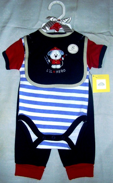 Setelan Baju Bayi Laki-Laki Baby Mini Beetle - Depan