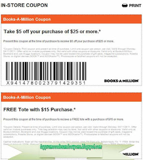 Free Printable Books A Million Coupons