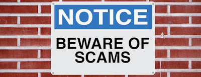 Beware of scams