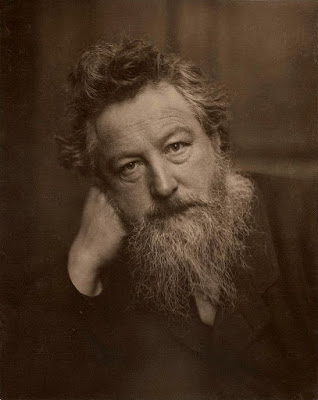 Photograph of William Morris by Frederick Hollyer, 1884, platinum print. Museum no. 7715-1938, © Victoria and Albert Museum, London