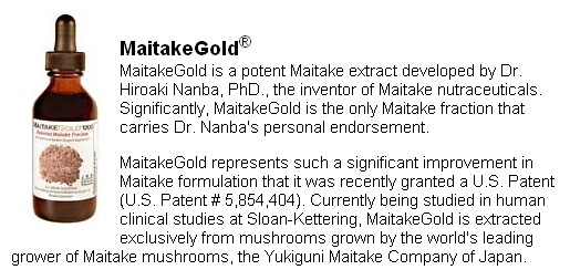 maitake mushroom benefits gold