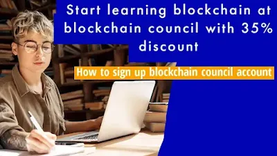 www. blockchain Council. org step-by-step account sign-up