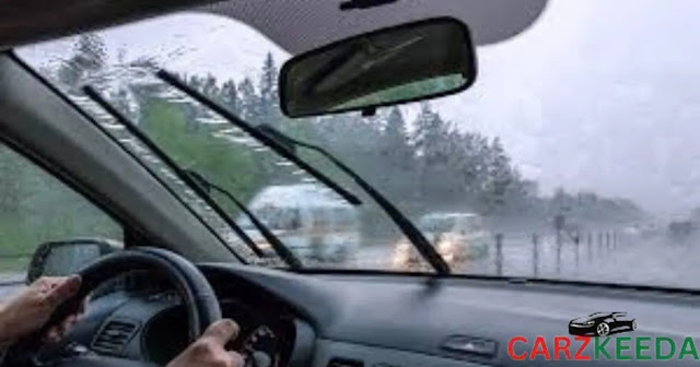 Use your wipers and defroster