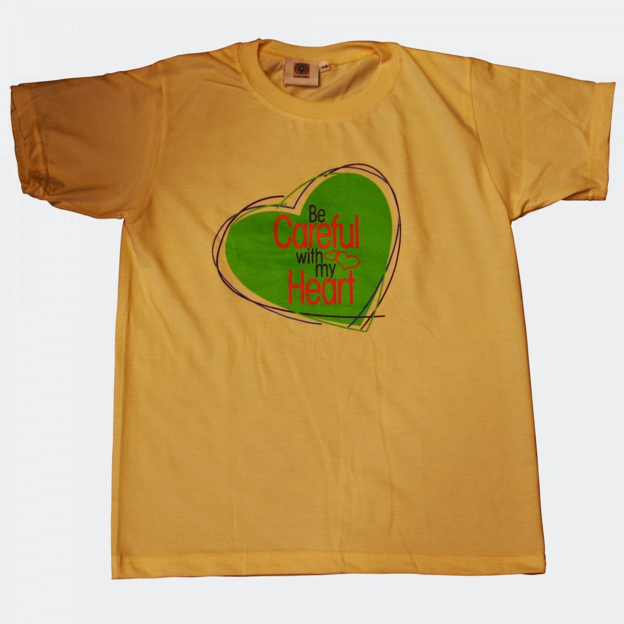  Be Careful With My Heart Yellow Shirt