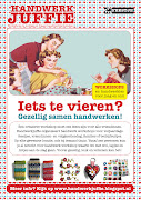 Handwerkjuffie is de moderne vervangster van de vroegere handwerkjuf in de . (flyer feest voor xl)