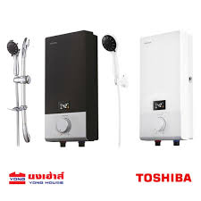 TOSHIBA เครื่องทำน้ำอุ่น รุ่น DSK38ES5KW กำลังไฟ 3800 w / 4500 วัตต์ โตชิบา DSK45ES5KW DSK45ES5KB