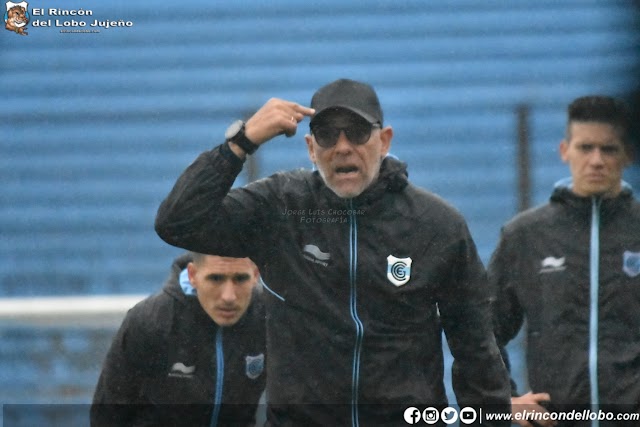 Marcelo Herrera dirigió su primera práctica en Gimnasia