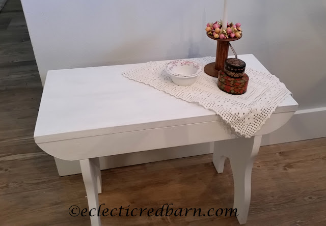 Updated Bench. Share NOW. #farmhouse #bench #DIY #eclecticredbarn #updated
