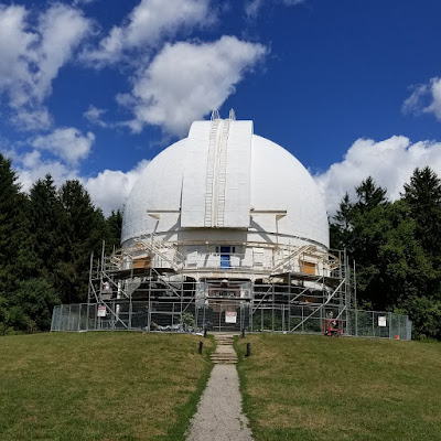 dome being reconditioned and refinished