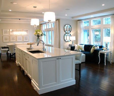 White Kitchen Islands