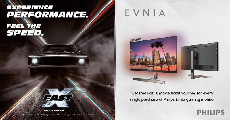 Deal: Get Free Fast X movie ticket and more upon purchasing EVNIA Monitors!