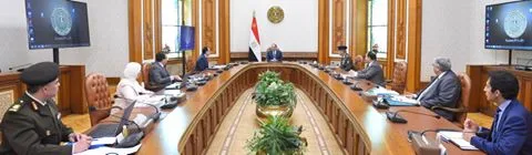 اجتمع السيد الرئيس عبد الفتاح السيسي اليوم مع الدكتور مصطفى مدبولي رئيس مجلس الوزراء