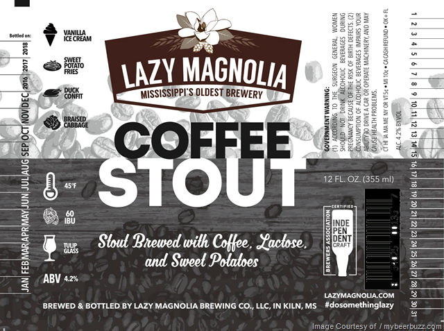 Lazy Magnolia Coffee Stout