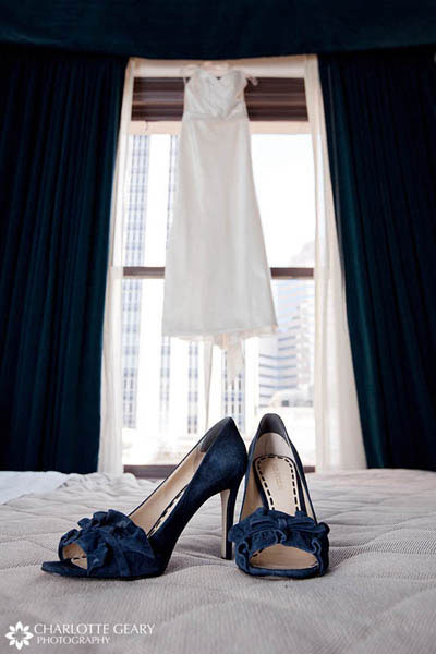 Navy blue wedding shoes2011