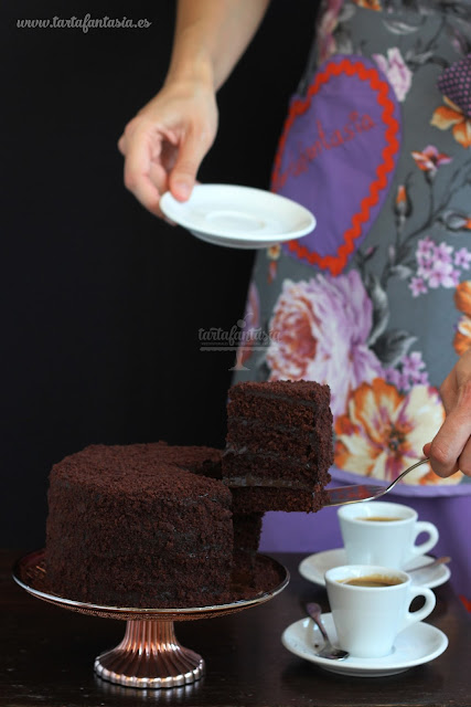 Cómo hacer un pastel de chocolate.