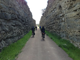 Unas fotos de nuestra ruta por la Vía Verde del Tajuña, abril 2013