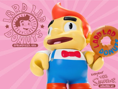 Kidrobot x The Simpsons Lard Lad Vinyl Figure