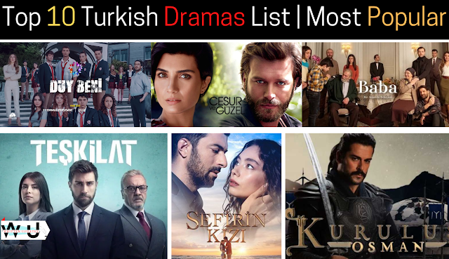 Top 10 Turkish Dramas List | Most Popular