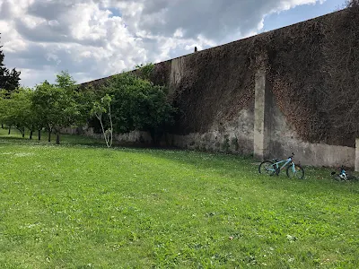 ピサの城壁近くの公園