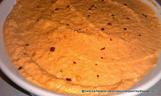 Roasted Red Pepper And Carrot Hummus