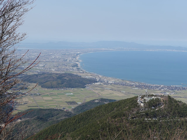 孝霊山　山頂からの風景