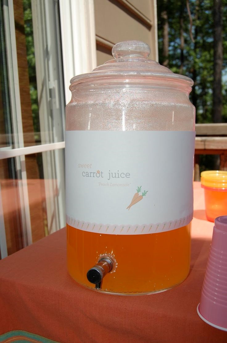 Easter Party Carrot Juice recipe