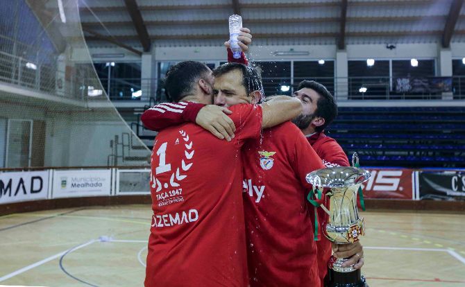 Benfica vencedor da Taça 1947 em Hóquei em Patins 2020