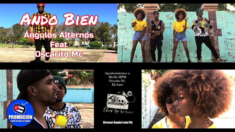 Ángulos Alternos Cuba - ¨Ando bien¨ - Videoclip - Director: Randel León Plá. Portal Del Vídeo Clip Cubano. Música cubana. Hip Hop. Rap. Cuba.