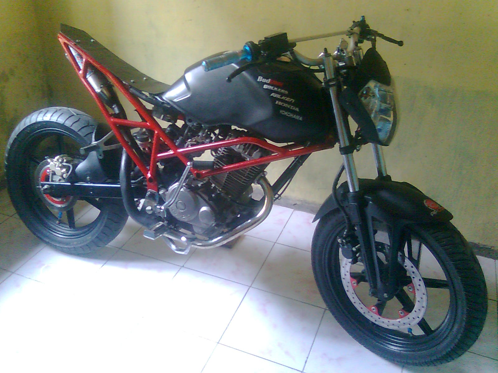 Modifikasi Lampu Motor Jupiter Mx New