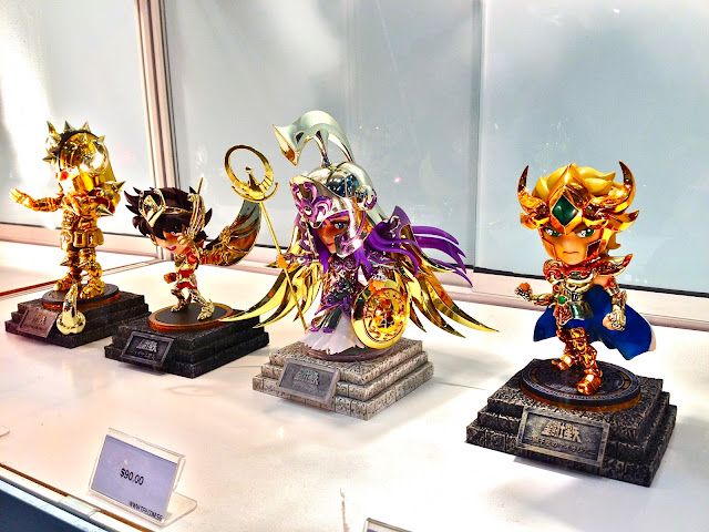 Saint Seiya: Knights of the Zodiac miniatures Singapore Toy Game and Comic Convention