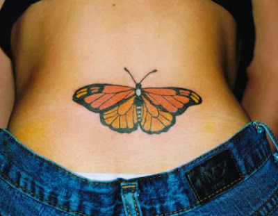 Schmetterling Falter Tattoo