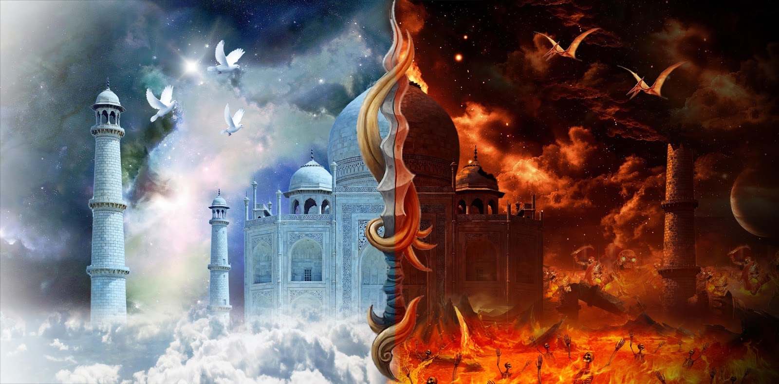 3d Artist Hell & Heaven