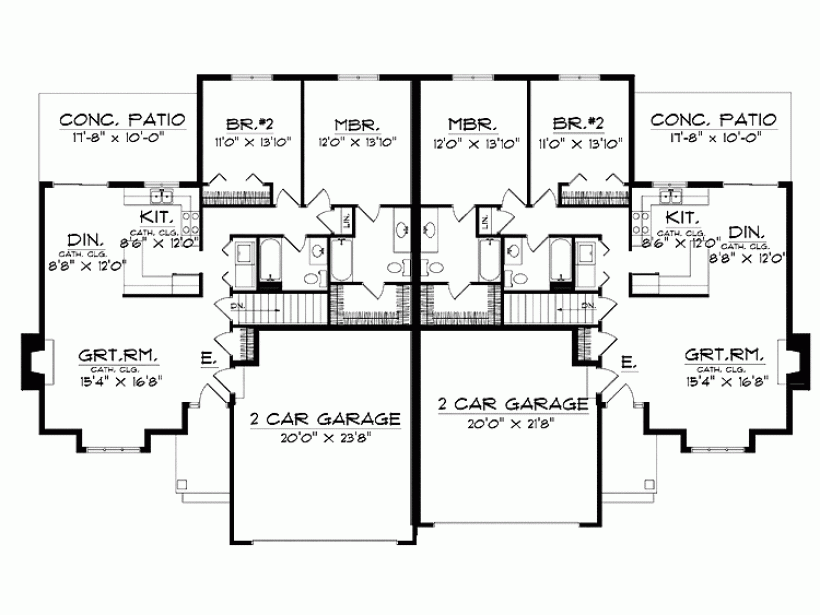 Bedroom Ranch House Plans