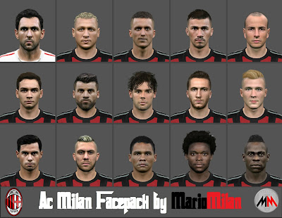 AC Milan facepack by MarioMilan