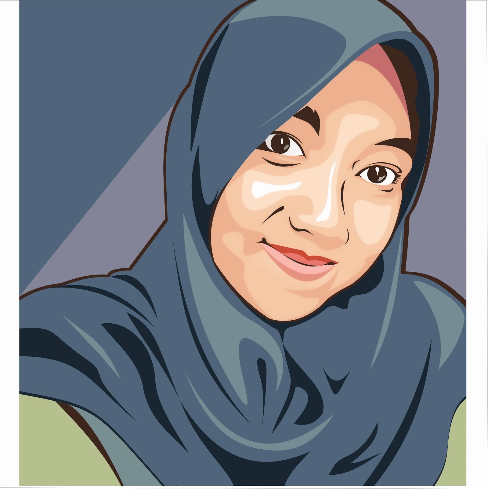 Ide Remaja Tutorial Membuat Vektor Muka Kartun Dengan Coreldraw