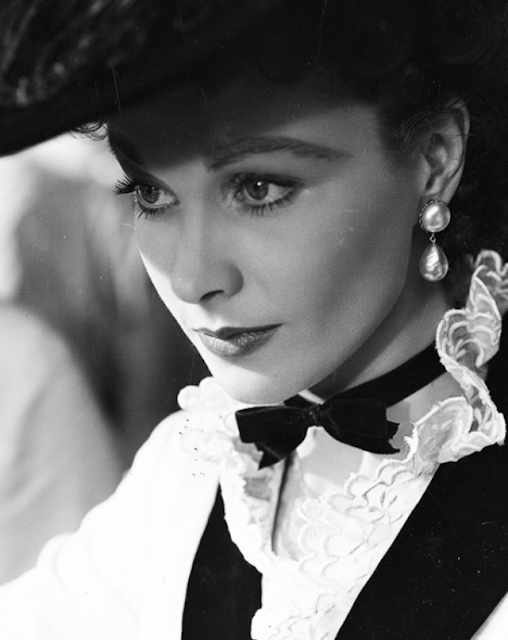 Vivien Leigh durante el rodaje de Anna Karenina