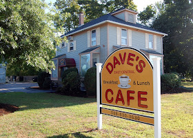 Dave's Cafe is getting ready to open where the Best Deli had been (next to the Municipal Building)