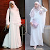 Model Baju Gamis Putih Modern