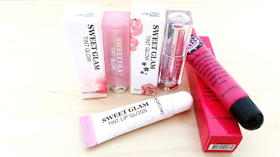 Secret Key Sweet Glam Tint Glow, Lip gloss, and Chubby Jelly Tint Pack