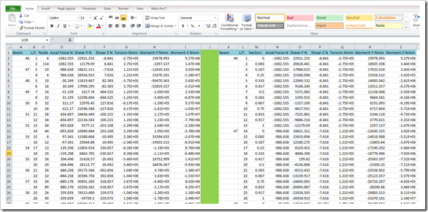 Input STAAD Pro Analisis