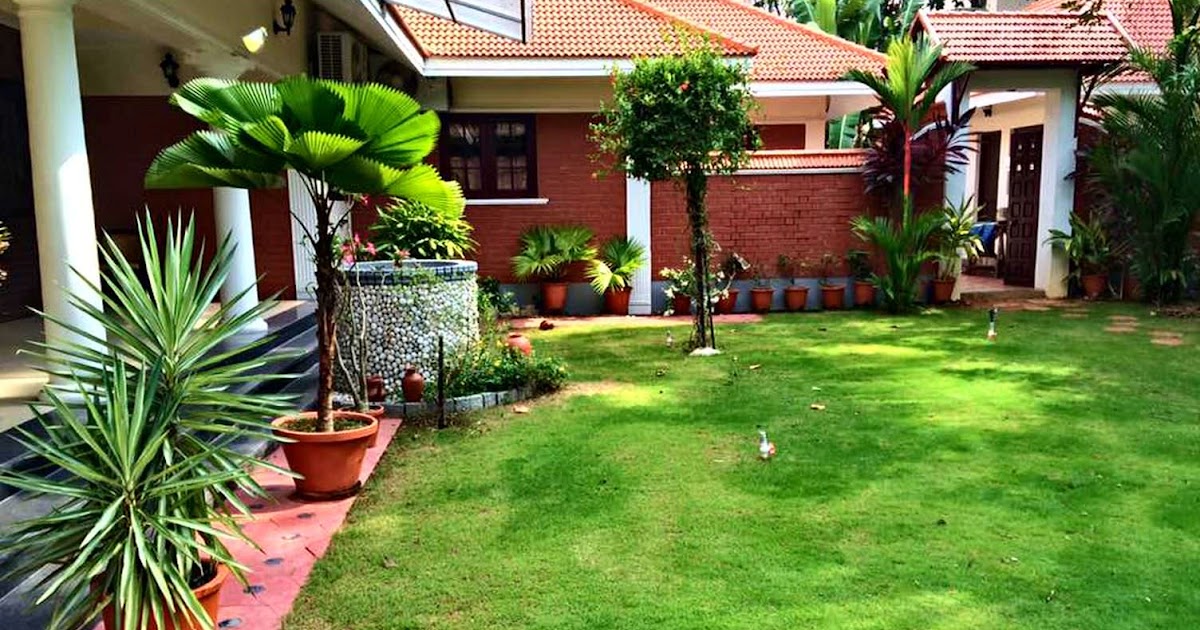 Kerala style landscape  design  photos Kerala home  design  
