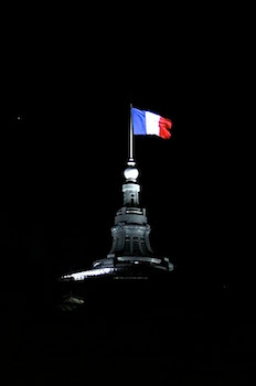 French Flag in Paris